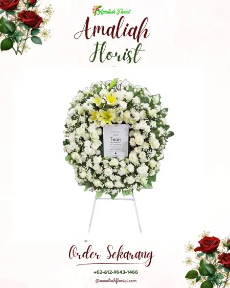 Krans Bunga Duka Fajar Agung